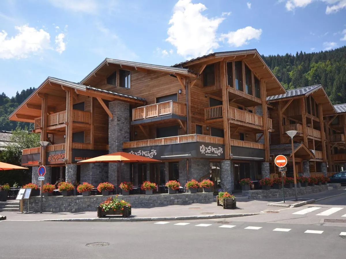 Apartment Appartement Duplex De Standing Au Centre - 4 Couchages, Balcon, Garage Prive, Wifi - Fr-1-623-204 Les Gets