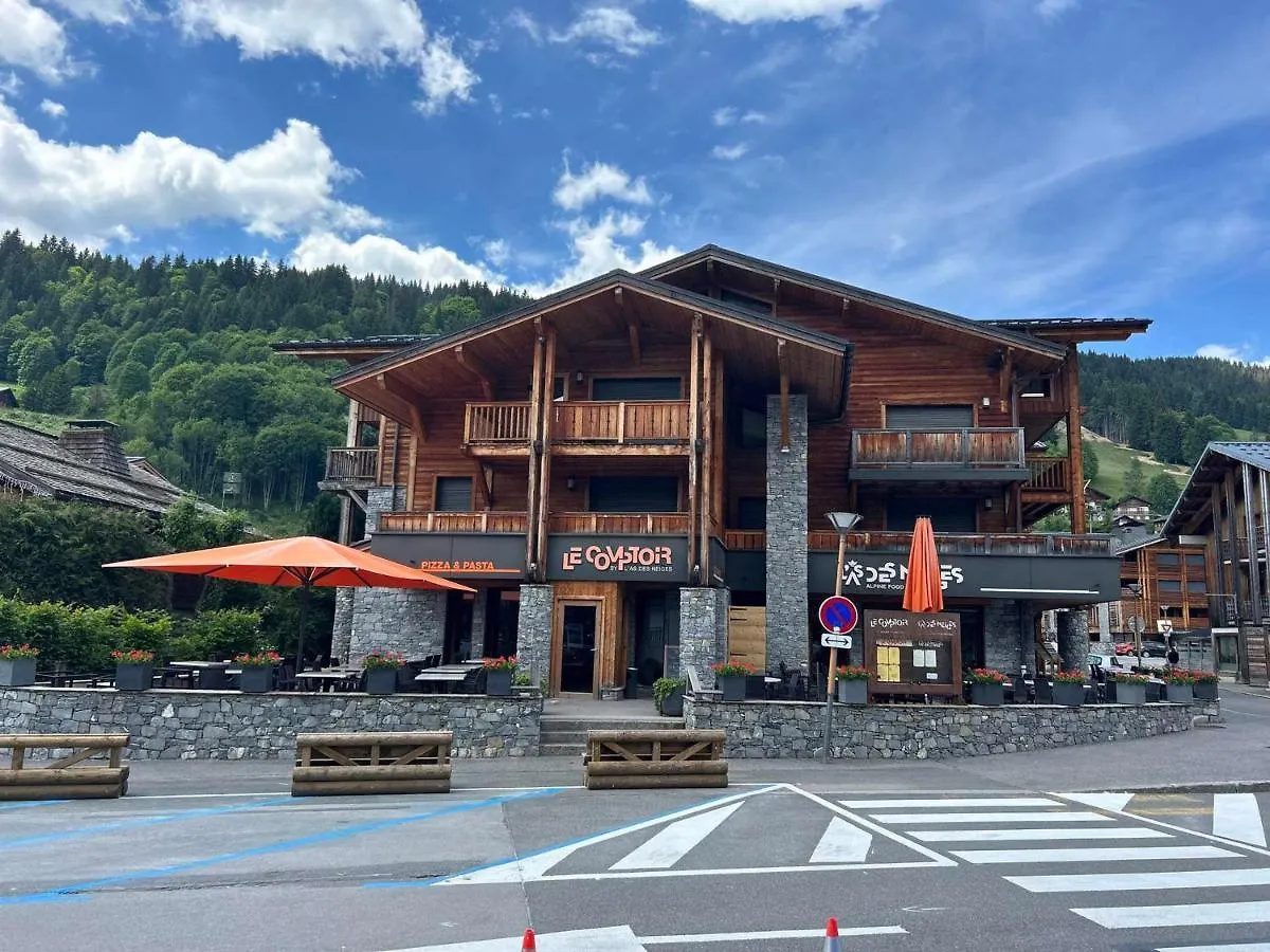 Appartement Duplex De Standing Au Centre - 4 Couchages, Balcon, Garage Prive, Wifi - Fr-1-623-204 Les Gets